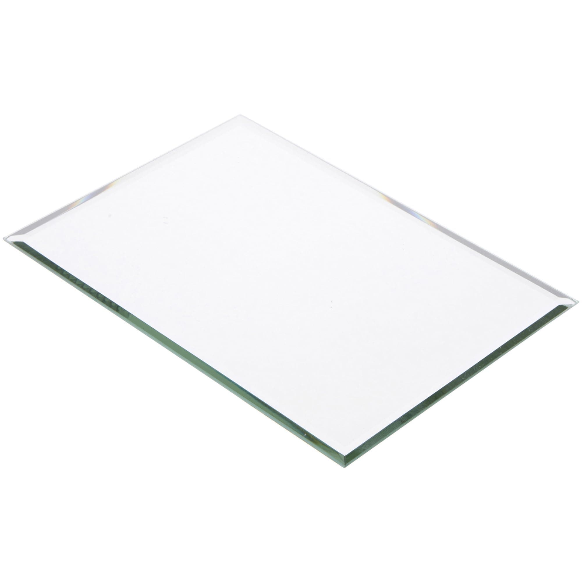 Plymor 5" x 7" Rectangle, 3mm Thick Beveled Glass Mirror