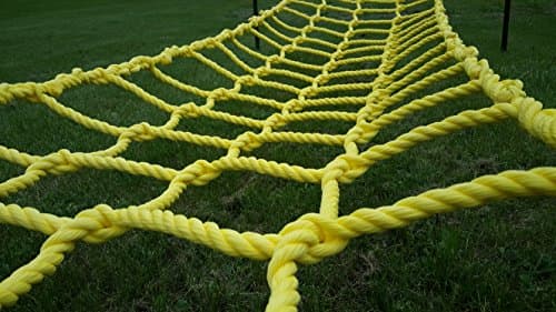 Natural Light co Climbing Net Cargo Net Made from Heavy Duty 3/4" Rope 6' X 9' Long Lasting Indoor or Outdoor