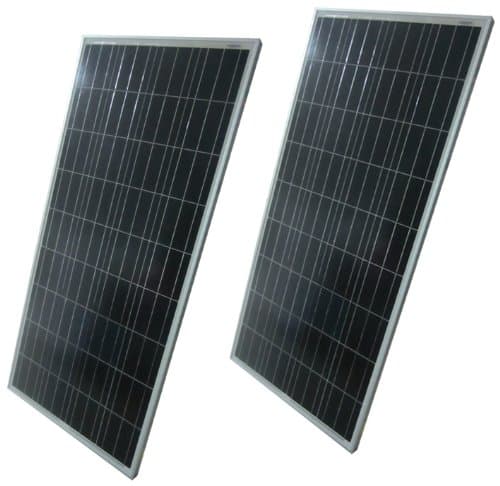 DM 158w Monocrystalline Solar Panel (2 Pack)