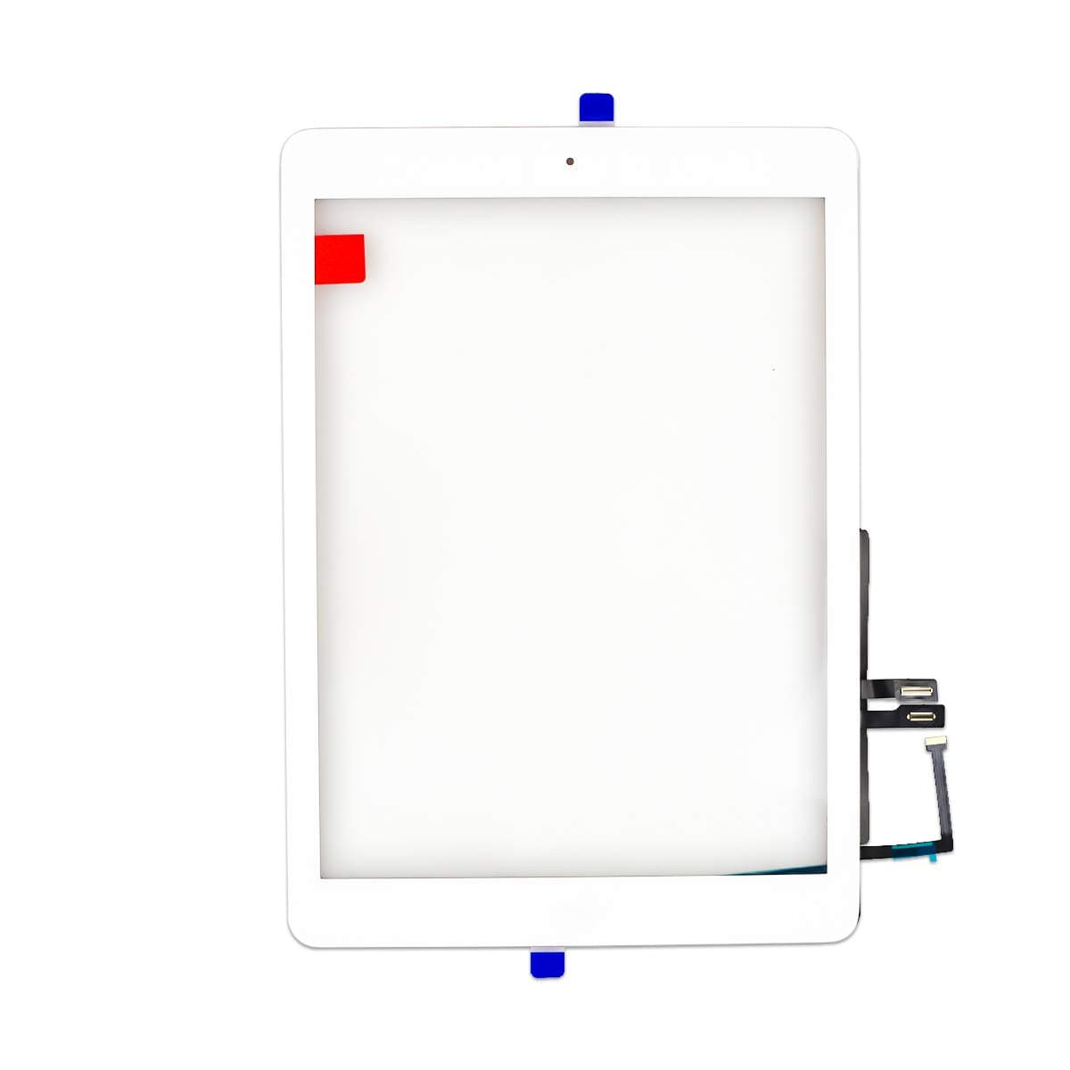 Aiiworld Touch Screen Digitizer Replacement with Home Button Adhesive for iPad 9.7 2018 iPad 6 6th A1893 A1954 (White)