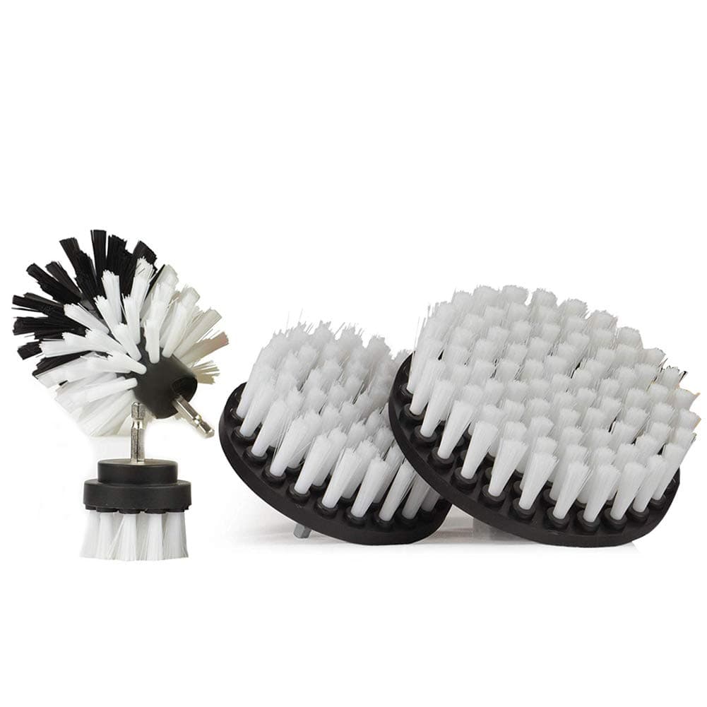 Drill Brush, 3/4 Pcs Scrub Brush Drill Attachment Kit, Drill Brush Attachment Set, Time Saving Kit And Power Scrubber Cleaning Kit, For Car, Bathroom, Wooden Floor, Laundry Room Cleaning