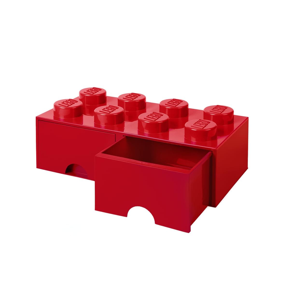 Lego Brick Drawer 8 Bright Red