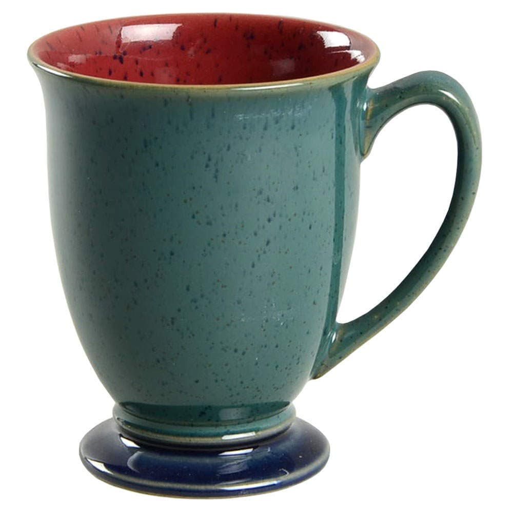 Harlequin Mug, Blue,Green,Red