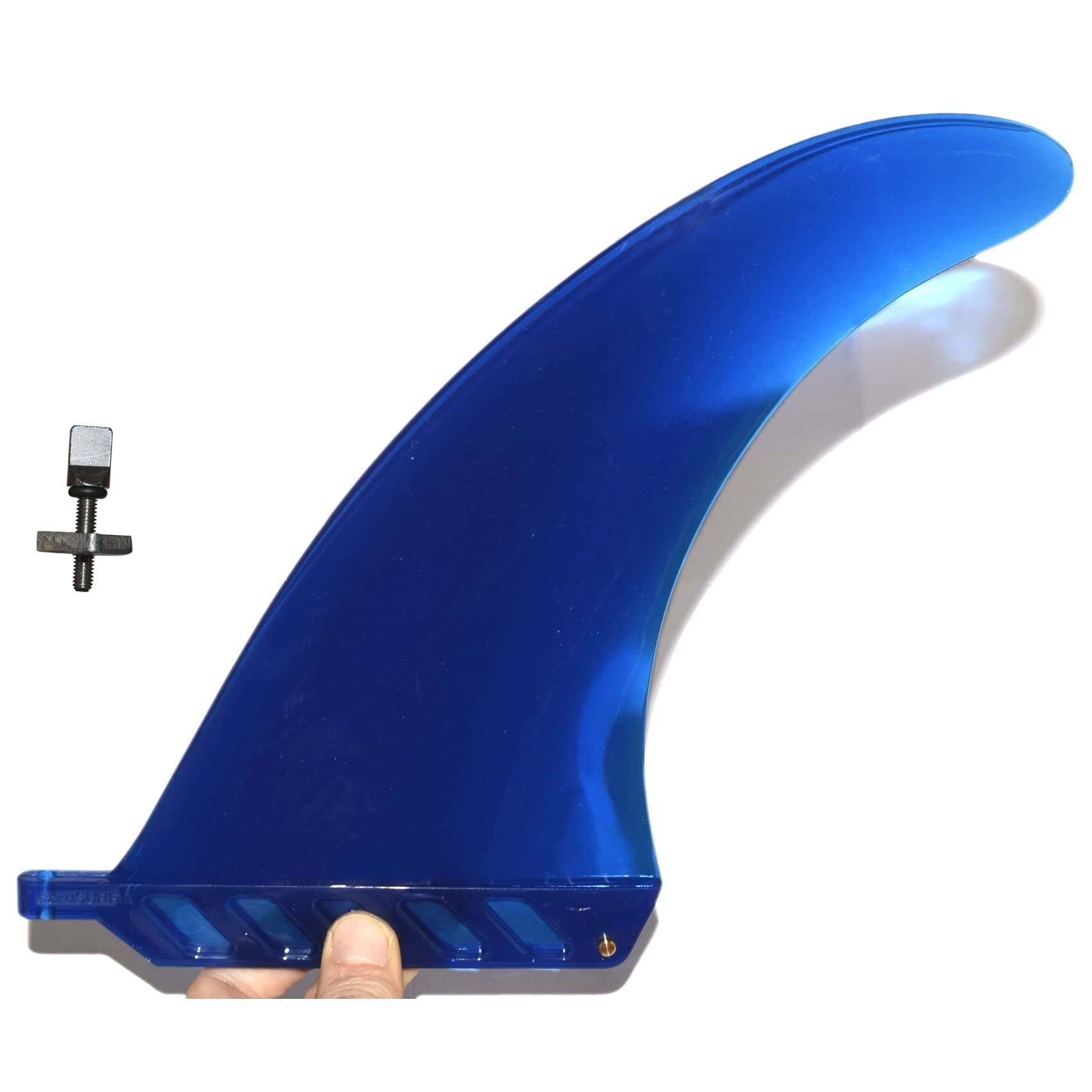 8" US box center fin Safety Flex Soft replacement for longboard SUP Stand up Paddleboard River Surf Whitewater airSUP AIR7