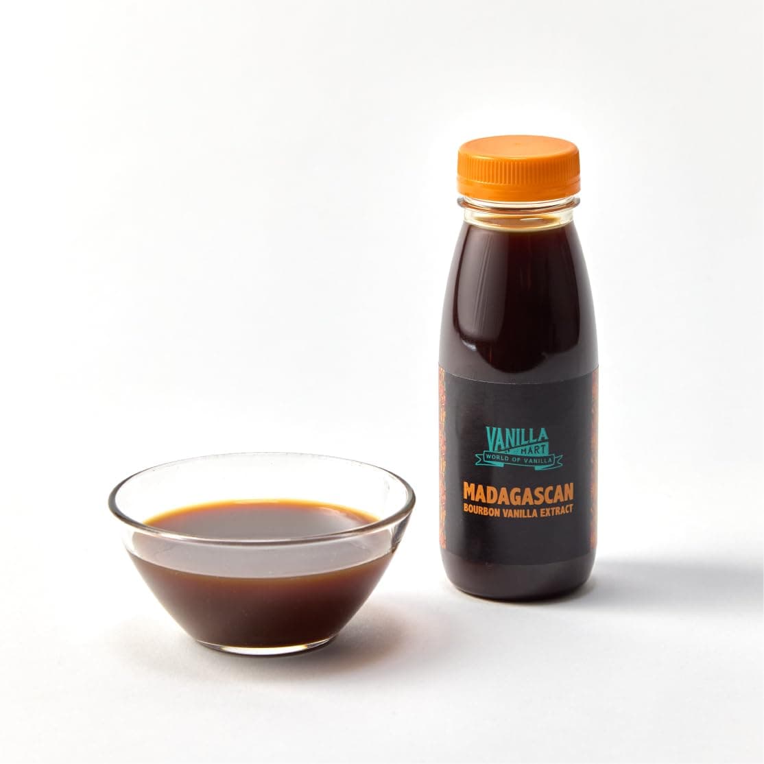 – Vanilla Mart Madagascan Bourbon Vanilla Extract for Baking Cold Extraction Single Strength (75ml)