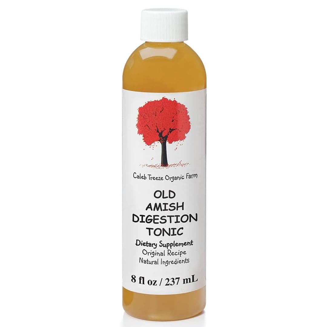 Digestion Tonic (Formerly: Stops Acid Reflux) 8 oz – Old Amish Formula | Fast-Acting Natural Digestive Support for Occasional Heartburn, Indigestion and Bloating Relief