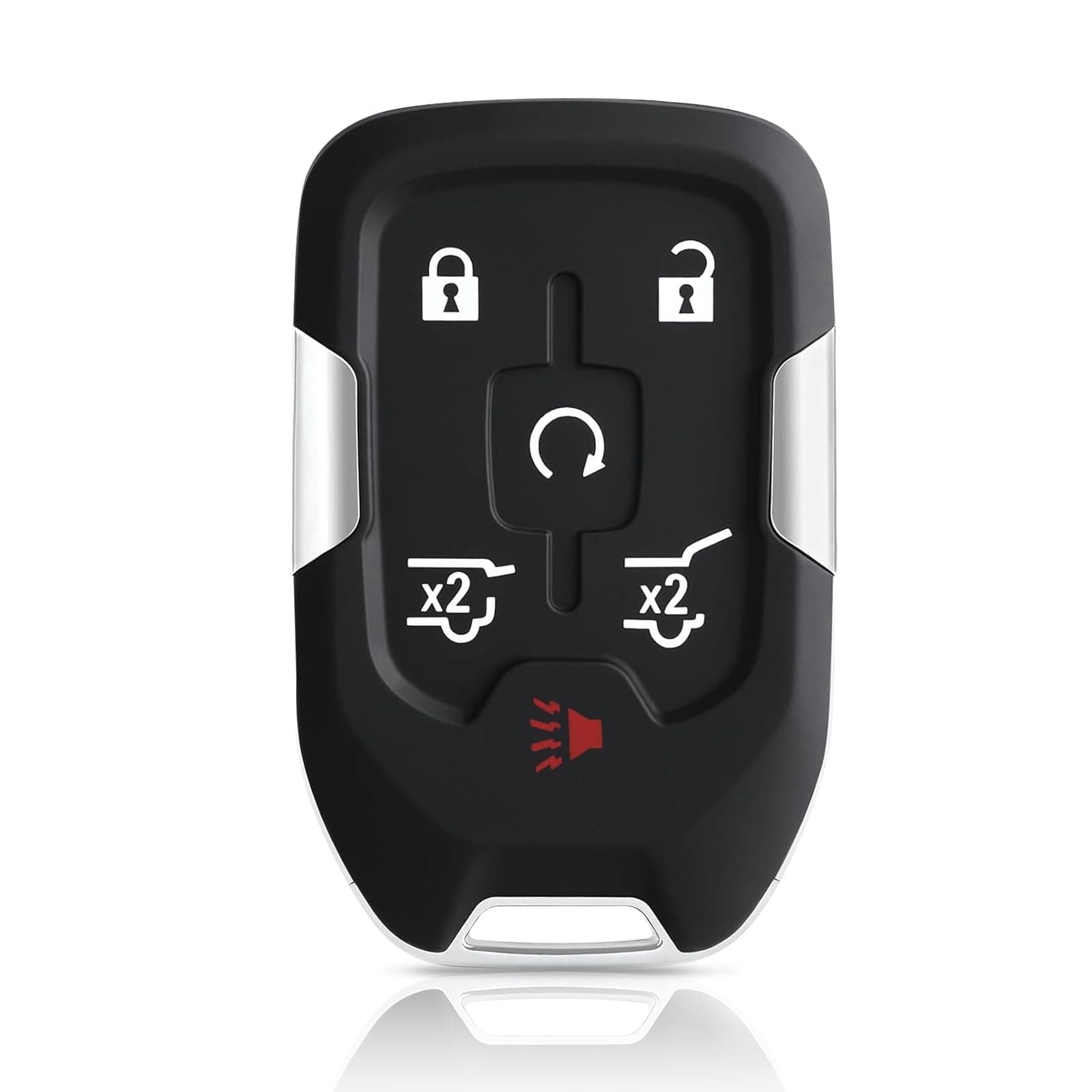 Smart Key Fob Shell Case Fit for 2014 2015 2016 2017 Chevy Tahoe Suburban/GMC Yukon