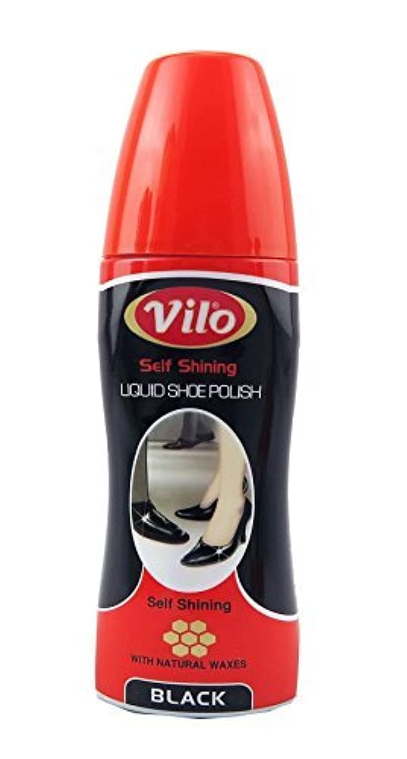 Vilo Liquid Shoe Polish Black 80ml