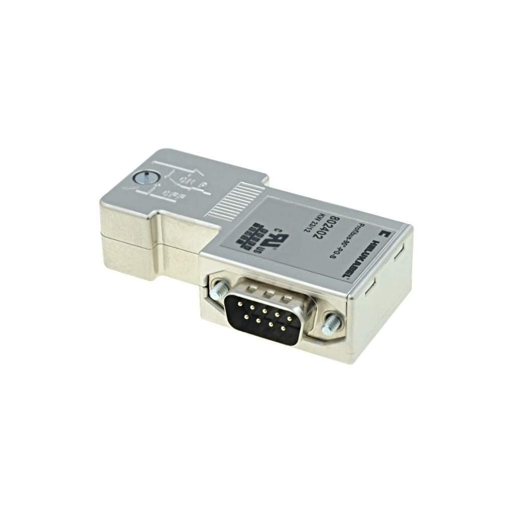 802402 D-Sub PIN: 9 angled 90° screw terminal for cable HELUKABEL