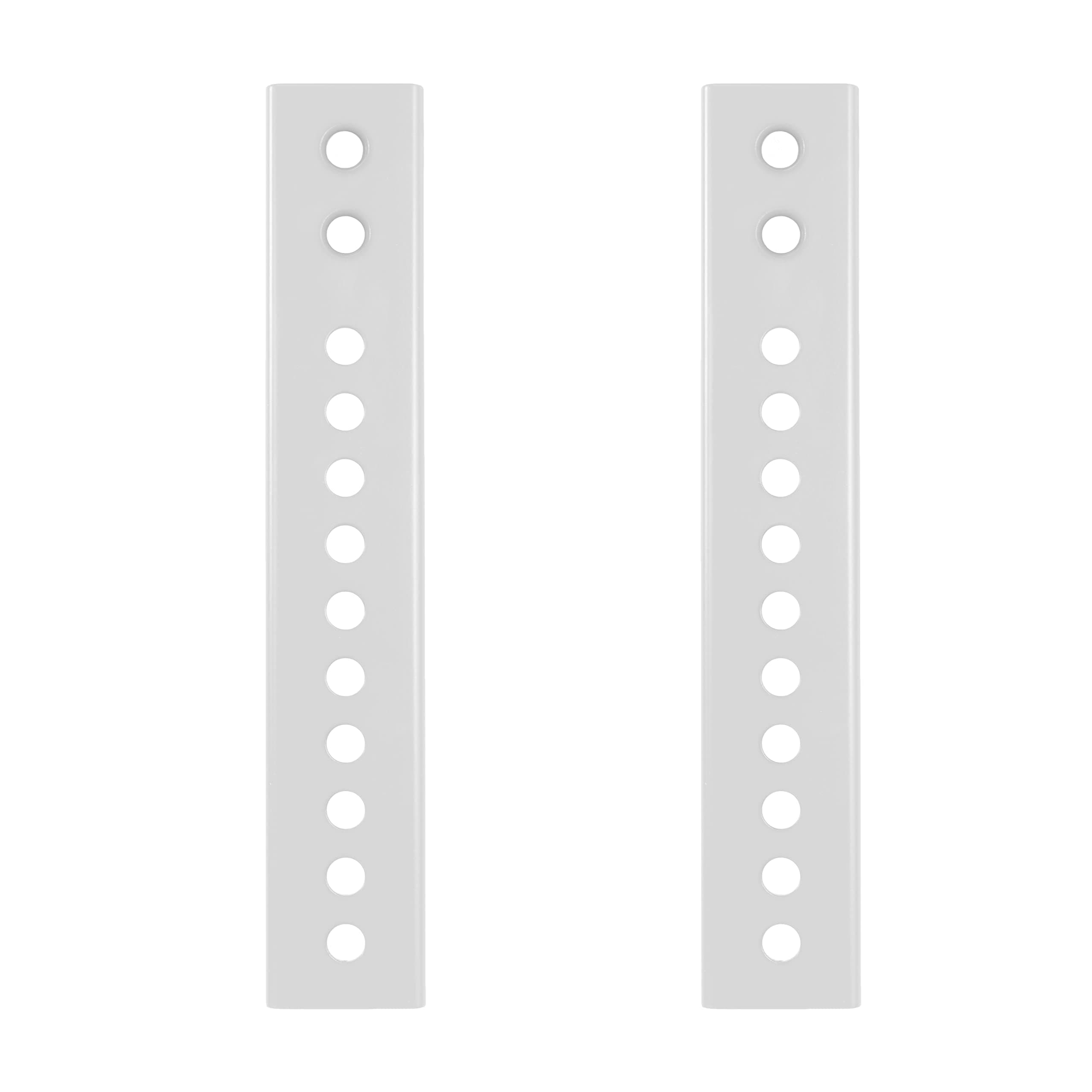 VIVO Vertical VESA Extender Plate Bracket Kit Designed for Low VESA Pattern TV’s, Fits TV Ceiling Mounts, 2 Brackets, White, MOUNT-AD165W