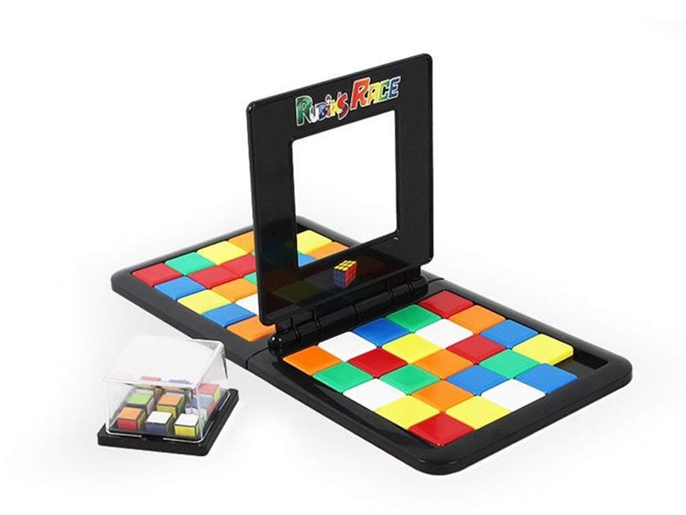 NCAI Magic Block Game Portable Race Board Game Magic Cube Fast Speed Moving Square Board Game,Team Parent-Child Educational Slide