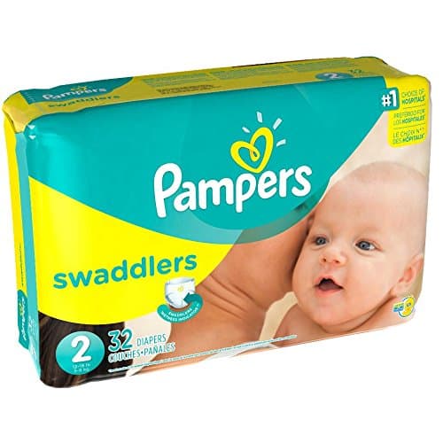 Swaddlers Diapers, Size 2, 32 Count