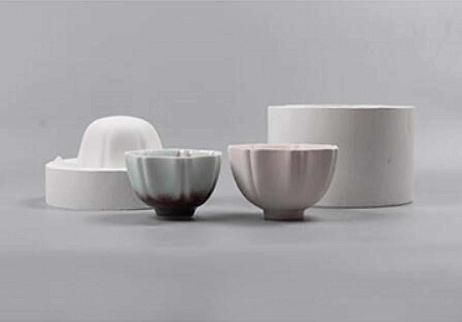 ELBME (Stlye 6) Small Bowl Cup Ceramic Mould Slump and Hump molding Ceramic Container Mold Slump Mold Pottery Clay