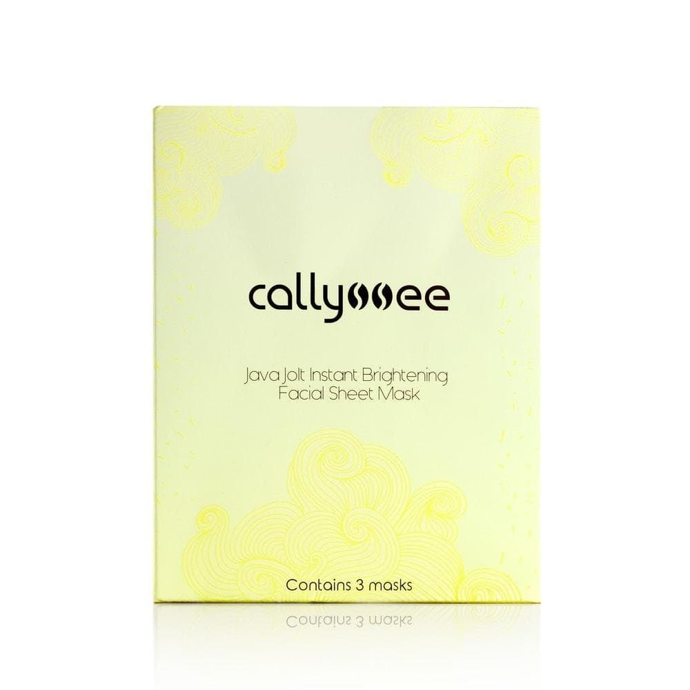 Callyssee Java Jolt Instant Brightening Facial Sheet Mask