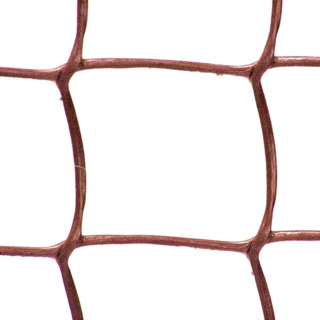 Andersons 50 mm Brown Plastic Garden Mesh, Multi-Colour, 0.5 x 5 m