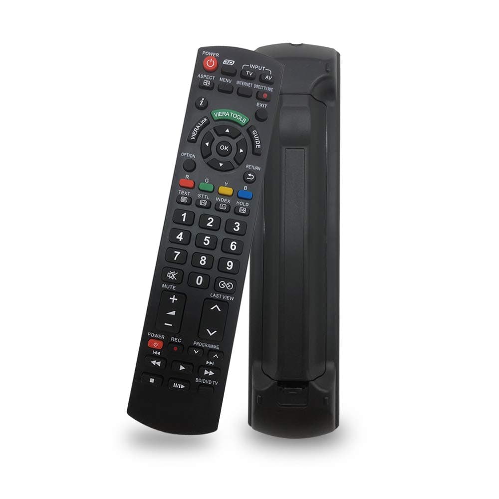 Universal Remote Control for Panasonic TV Remote Control Works for All Panasonic Plasma Viera HDTV 3D LCD LED TV - No Program Needed