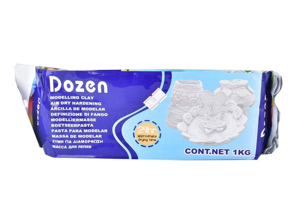 Pottery Clay (White,1kg)