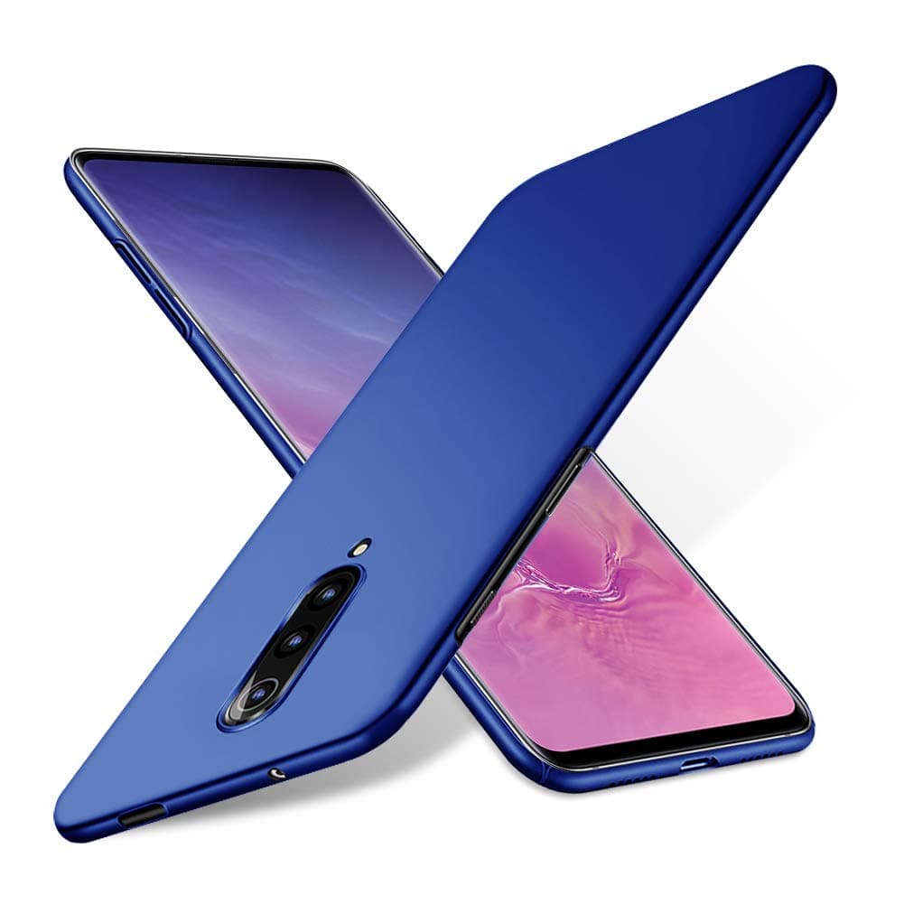 Pelosi for OnePlus 7 Pro Case, Extremely Light Ultra Thin Super Slim Hard PC Cover Case for OnePlus 7 Pro (Blue)