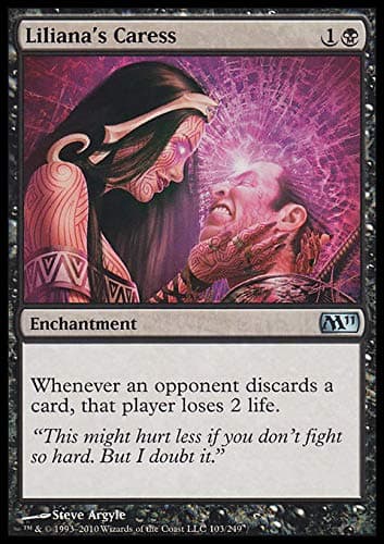 Magic the Gathering - Lilianas Caress - Magic 2011