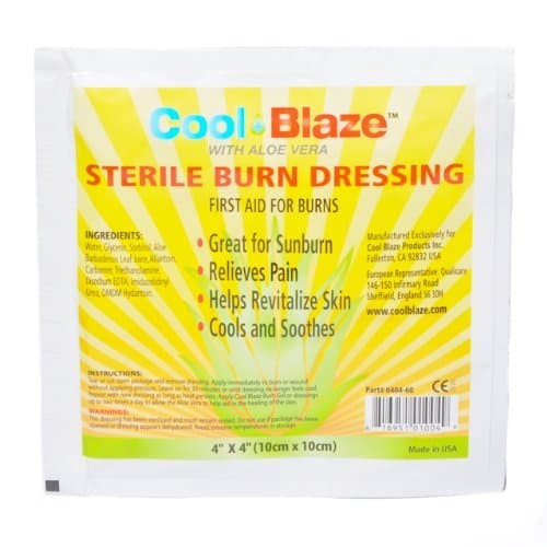 Cool Blaze Burn Dressing, 4" x 4"