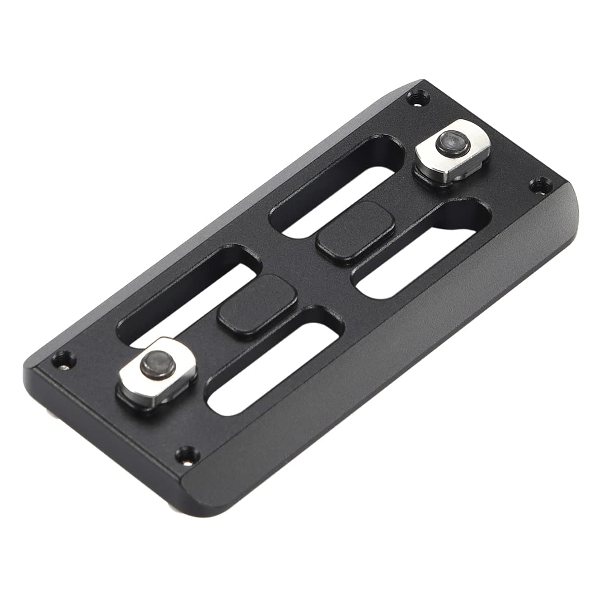 SHINEWEE Arkadav Tail Rail for M-LOK System - Quick Release Tripod Mount Adapter | Meets Arca-Swiss/RRS Standards | Lightweight Aluminum Hunting Accessories | 2 Slot Interface