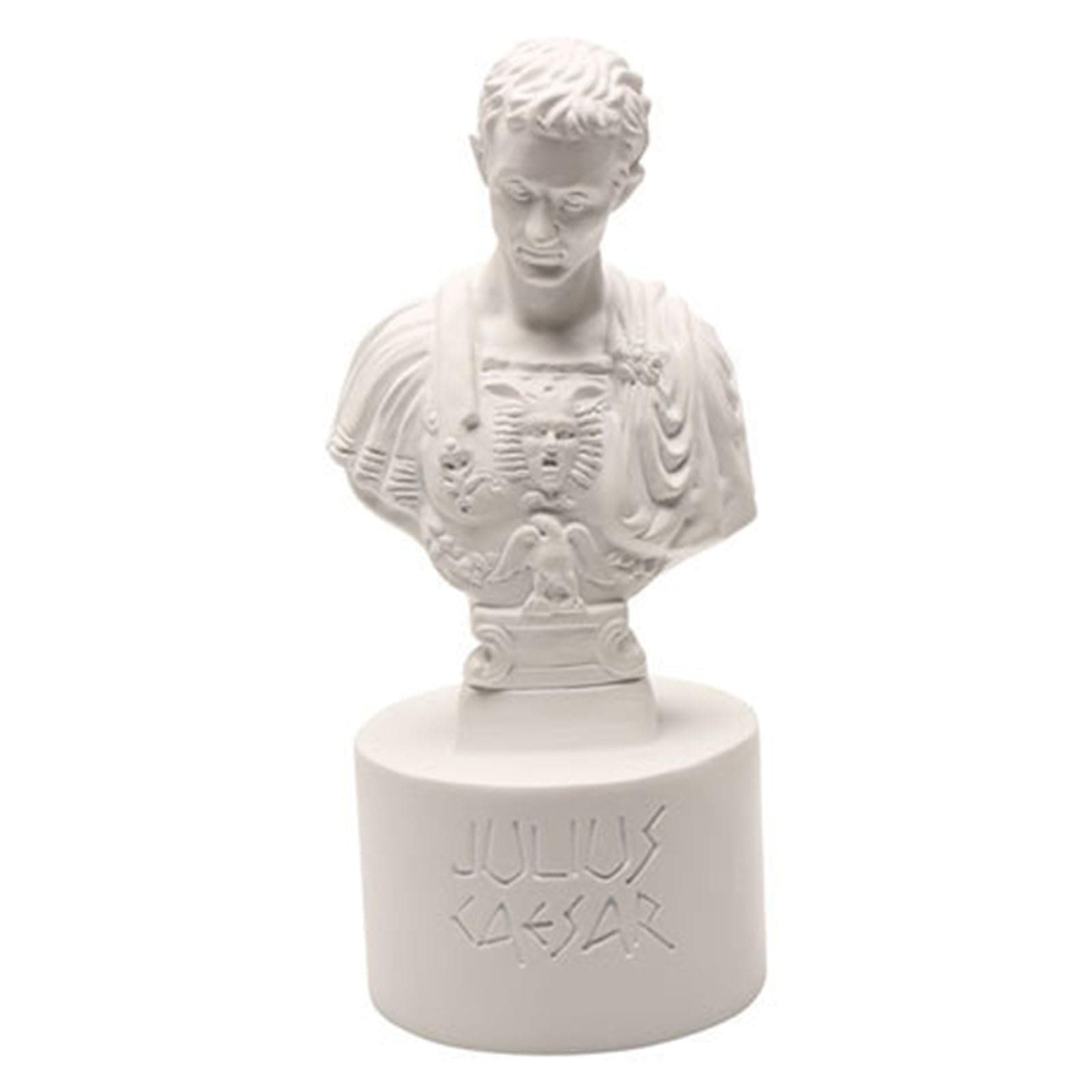 Julius Caesar Pencil Holder Funny Julius Caesar Bust Statue Pen Holder for Desk Teacher Office Organizers Gift Decor Office Decor Pen Rack