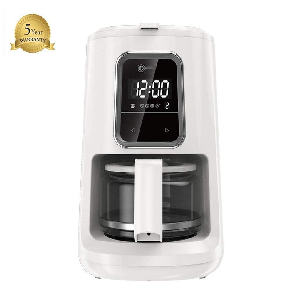 Mug-MYN Coffee machine with grinder, coffee machine, filter coffee maker, fully automatic coffee machine, (automatic shutdown, with thermos, direct dial buttons)