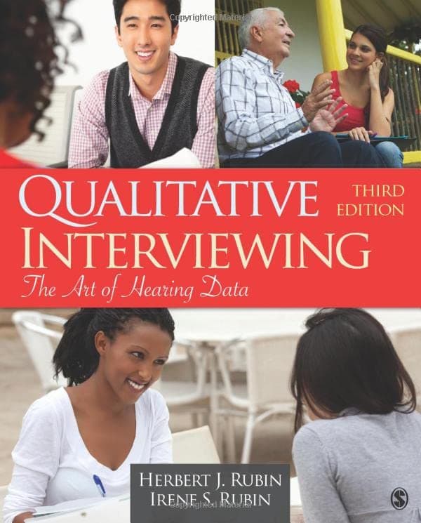 Qualitative Interviewing: The Art of Hearing Data