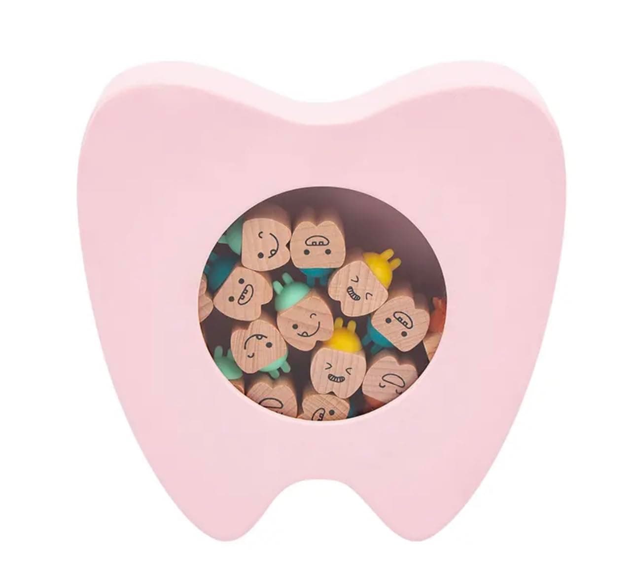 Woody Buddy - Teeth Keepsakes - Pink