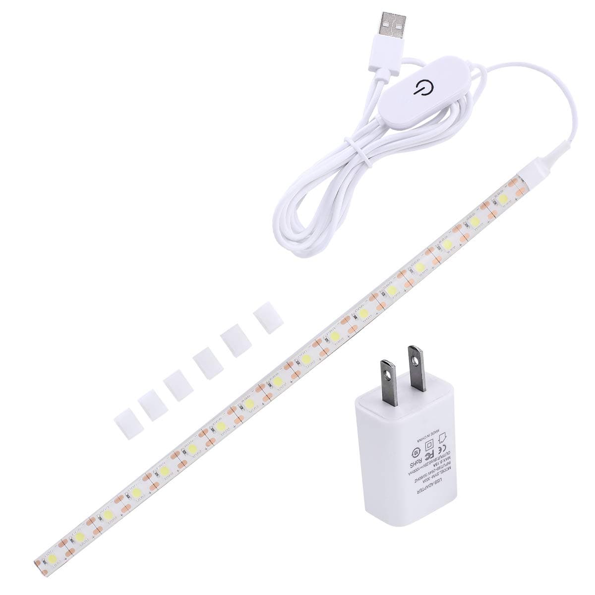 Bright Sewing Strip Light with Touch Dimmer Cold White 6500K