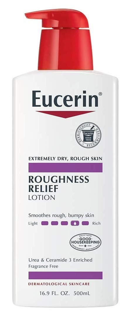 Eucerin Lotion Roughness Relief 16.9 Ounce (500ml) (6 Pack)