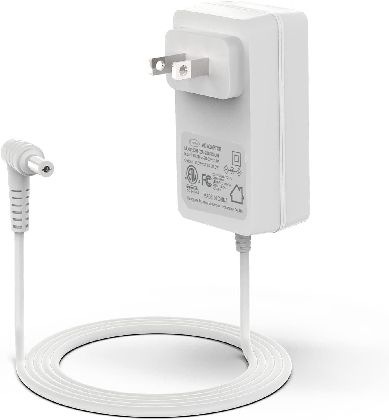 ROLADA 24V Diffuser Power Cord Compatible with Aromatherapy Diffuser Young Living Diffuser Humidifier Aroma 360 Diffuser Essential Oil Diffuser AC Power Supply Adapter