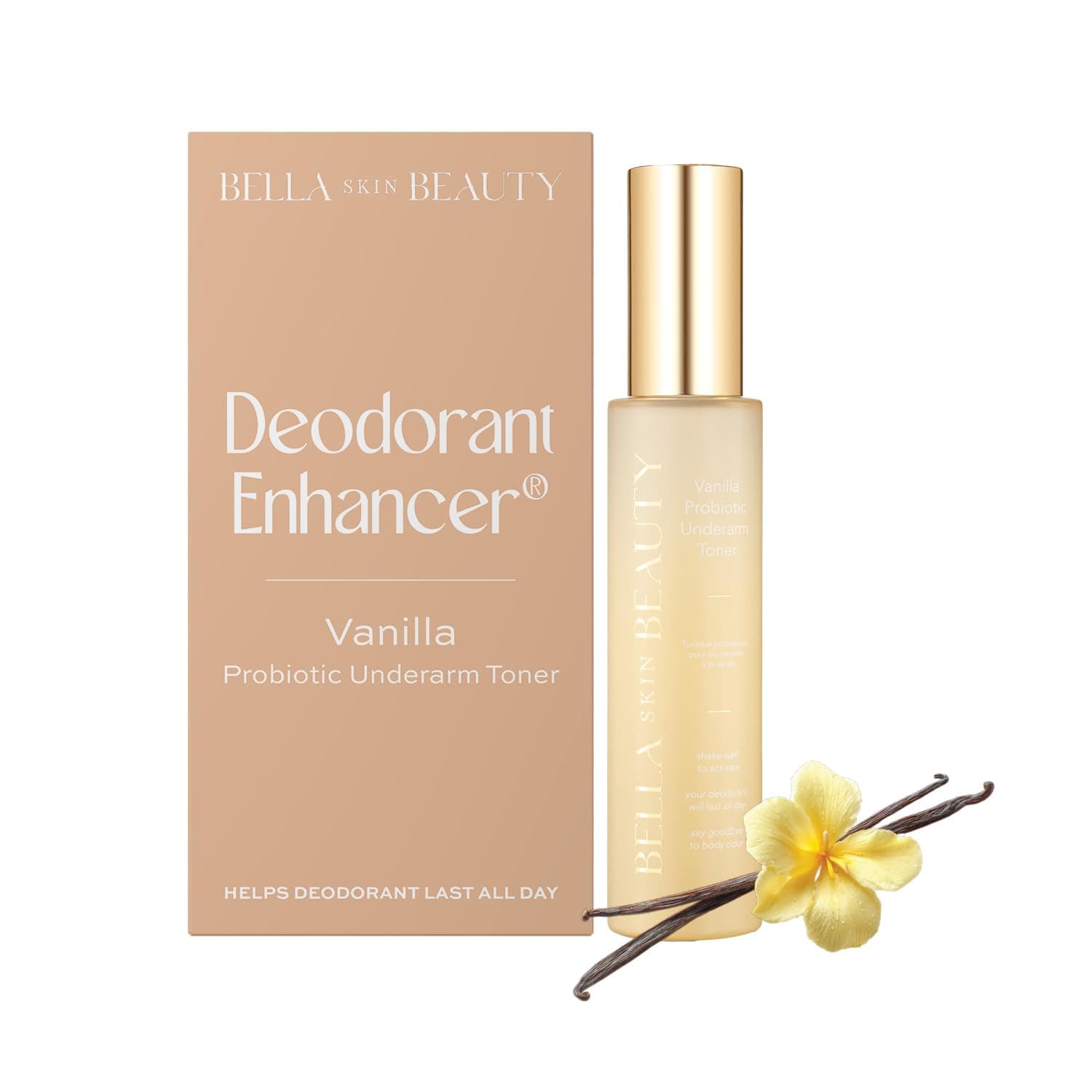 Bella Skin Beauty Probiotic Underarm Toner - Vanilla
