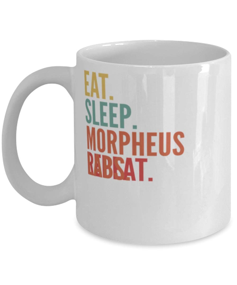 Hogue WS LLCMorpheus Labs Crypto, Eat Sleep Morpheus Labs Repeat Mug 11oz, white