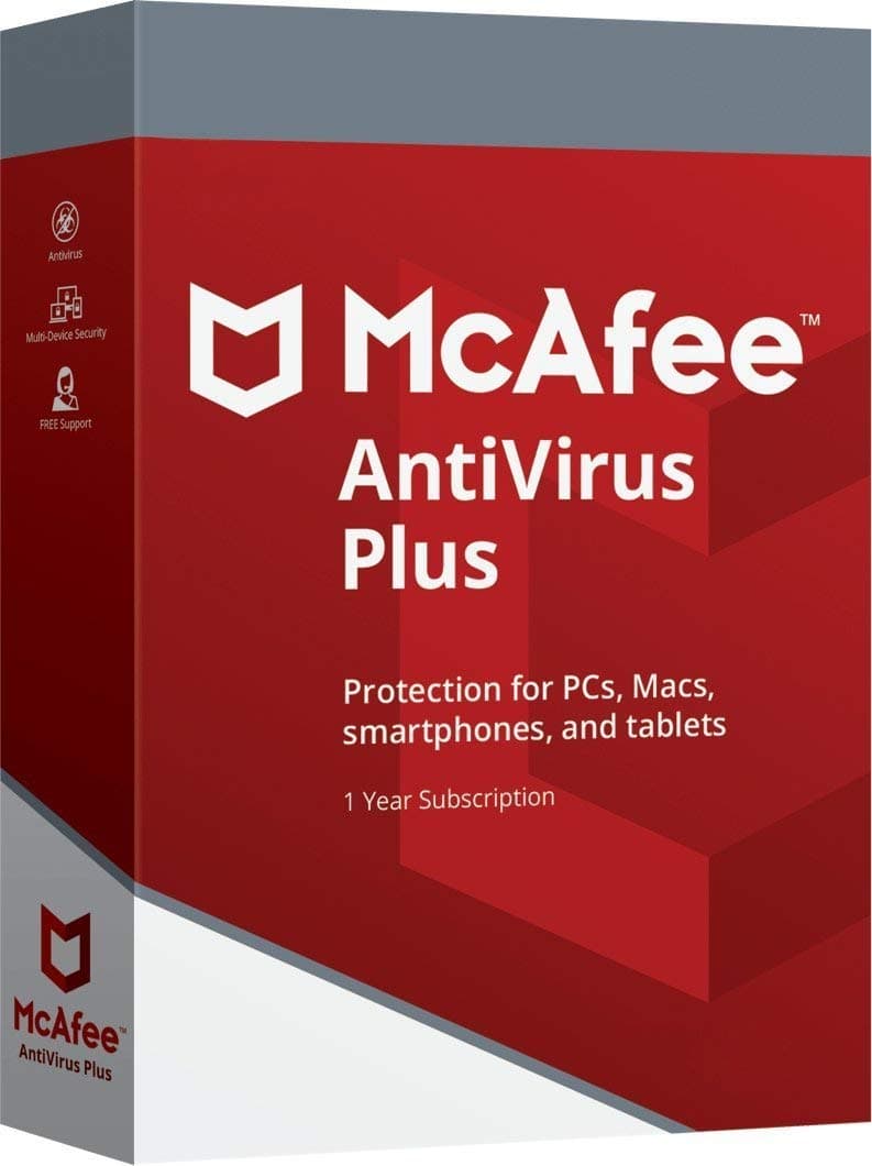 DOWNLOAD Activation Code for McAfee AntiVirus Plus 2020 | 10 Devices | 1 Year | all Windows 7, 8, 10, Android, Mac OS X and iOS - for New & Existing Customers IGNORE SHIPPING READ PRODUCT DESCRIPTION FOR DELIVERY INFORMATION
