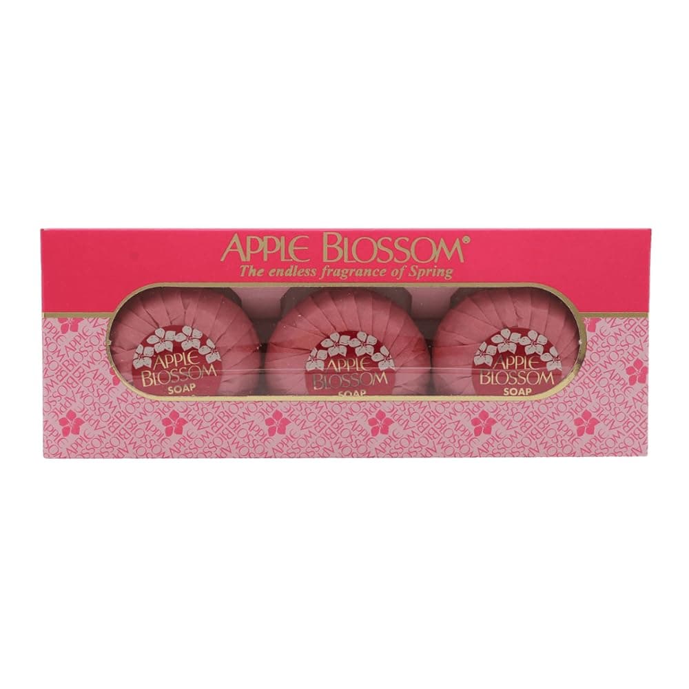 Apple Blossom Fine English Soap Set