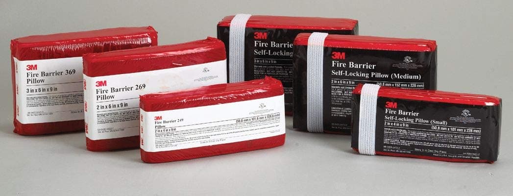 3M FB249 Firestop Pillow - 4 in Width - 9 in Length - 051115-16530 [PRICE is per EACH]