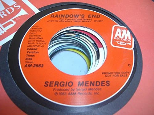 SERGIO MENDES 45 RPM Rainbow's End / SAME