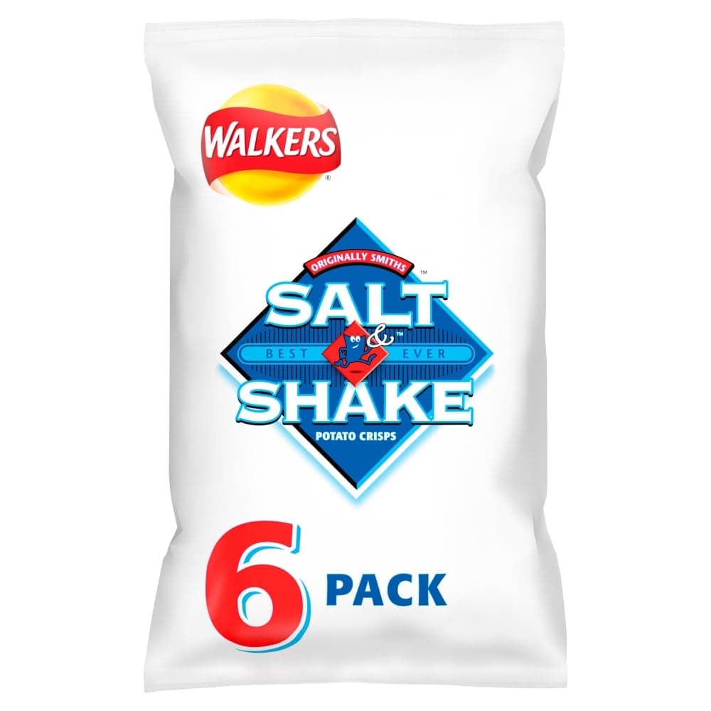 Salt & Shake Multipack Crisps 6x24g