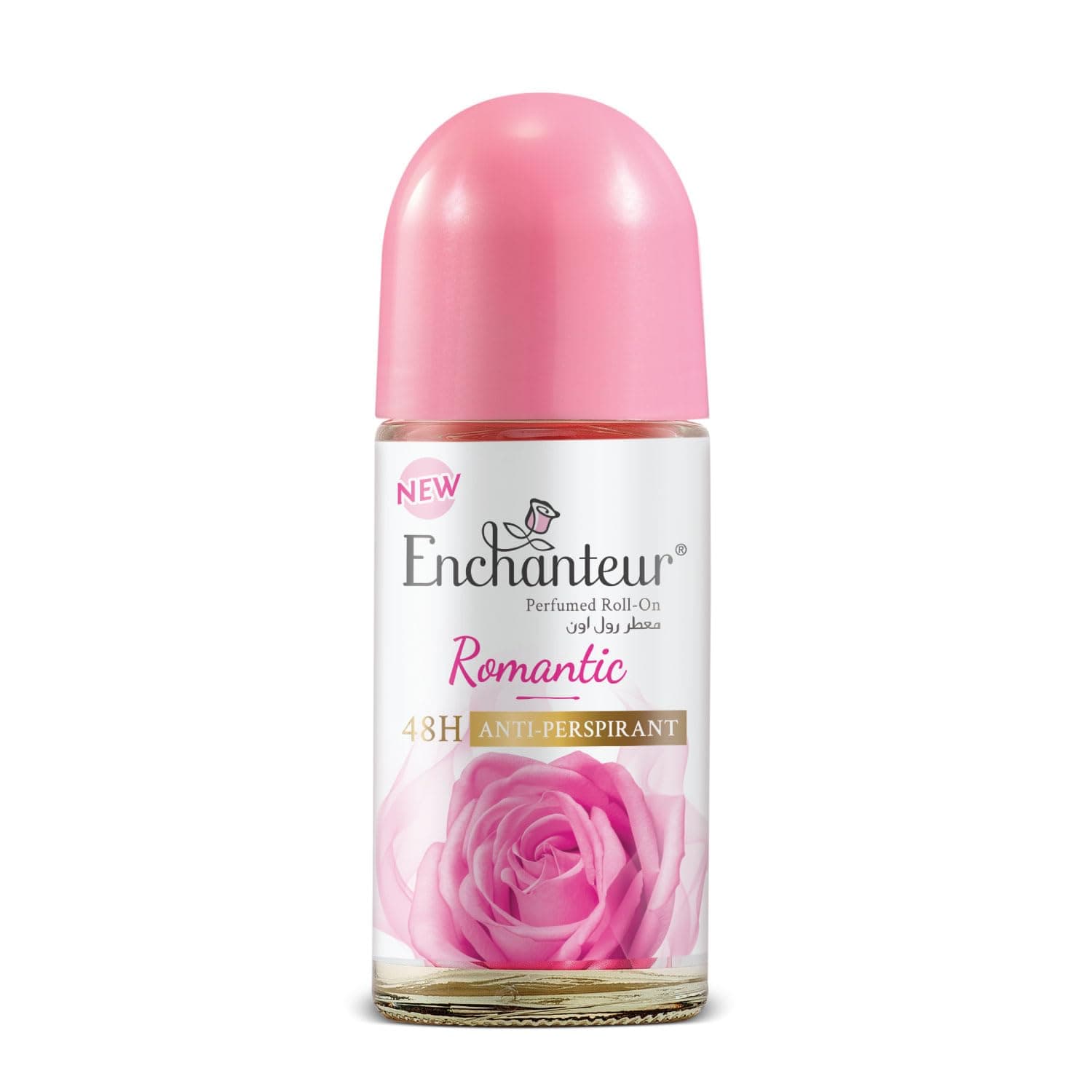 Romantic Roll-On Anti-Perspirant Deodorant | 48-Hour Odour Protection, Quick-Dry & Non-Sticky | Floral French Fragrance | 50 ML