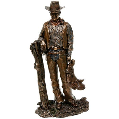 Studio Collection Bronze Screen Legend Standing Cowboy - John Wayne