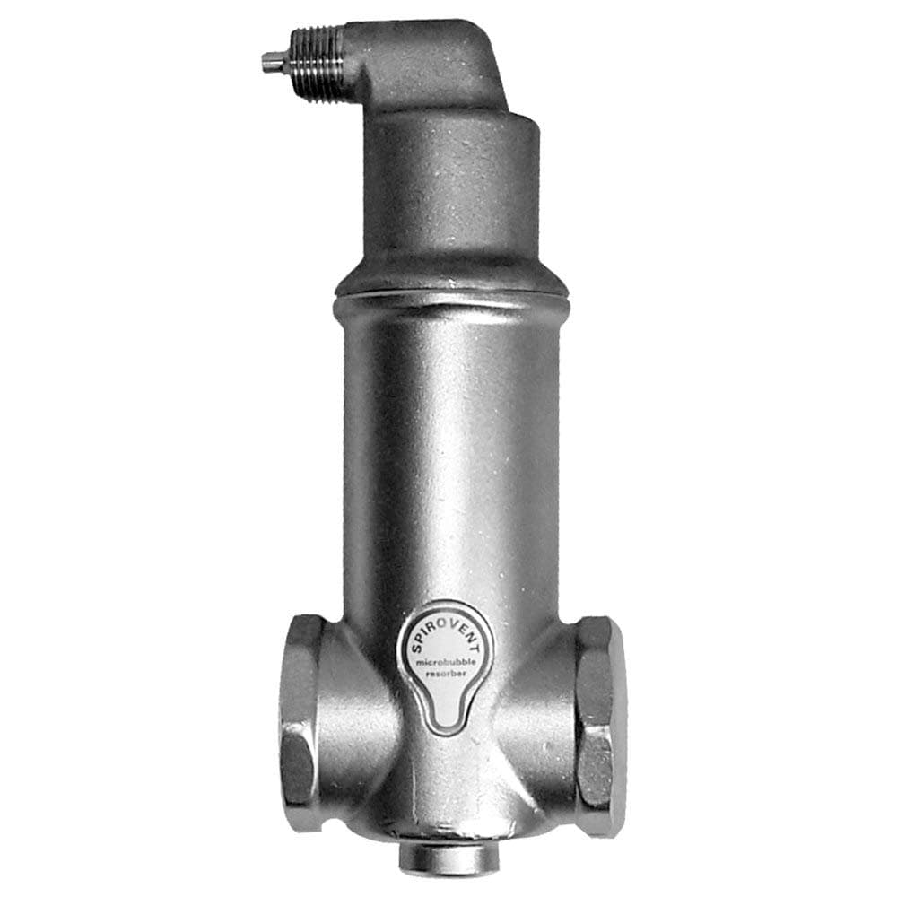 Rep Rite Burk VJR 150 TM Spirovent Junior Threaded 1-1/2" Air Eliminator with Tank Mount