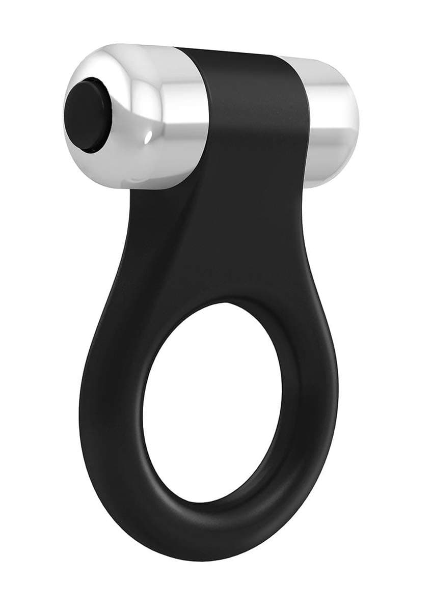 Ovo B1 Vibrating Cock Ring Black