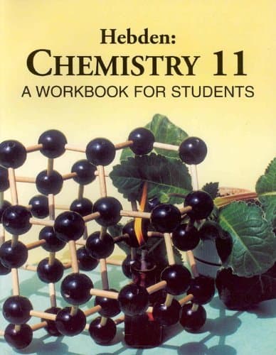 Hebden: Chemistry 11, a workbook for students