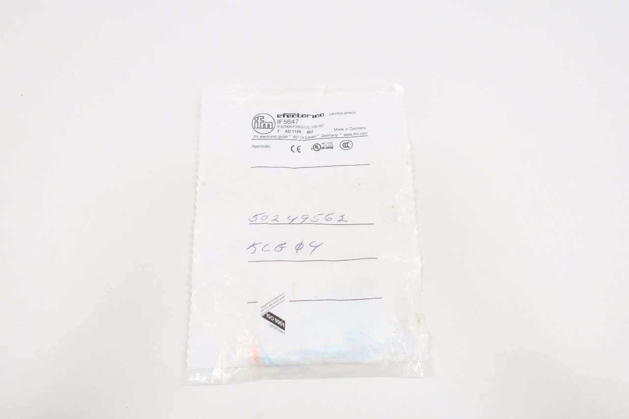 IFM EFECTOR IF5647 IFA2004-FRKG/US-100-IRF INDUCTIVE Sensor 10-55V D573508