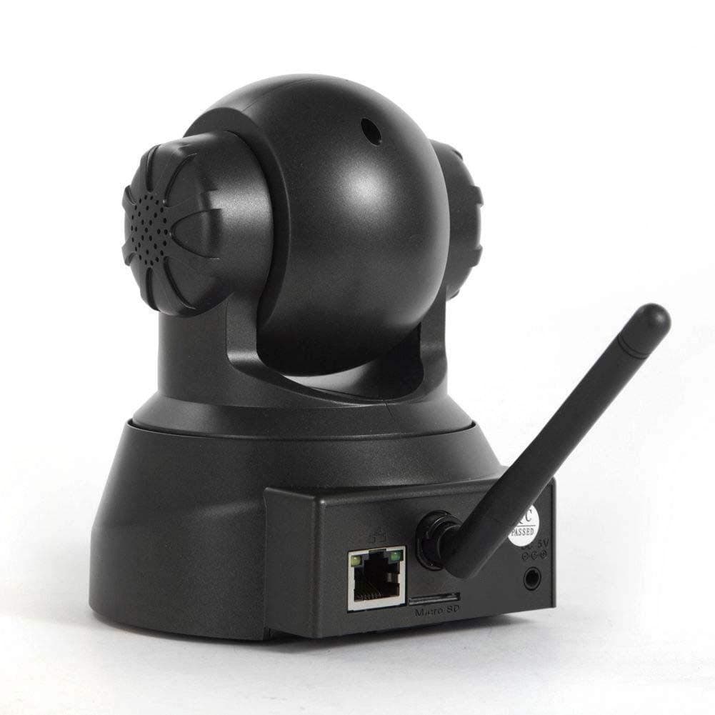 eWINNER Security Wireless CCTV IP Audio Camera Webcam 720P WiFi Night Vision IR FT Black