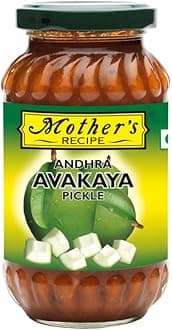Mothers Recipe andhra Avakaya Pickle Bottle, 300 g