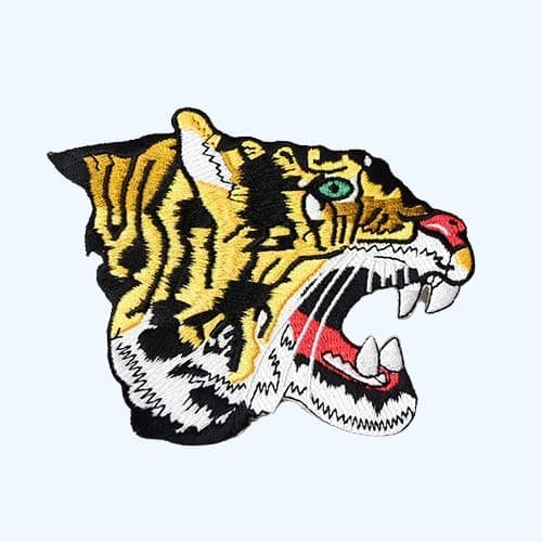 BANGAL Tiger Embroidery SEW PATCH4 INCH Patch (1 PEES)