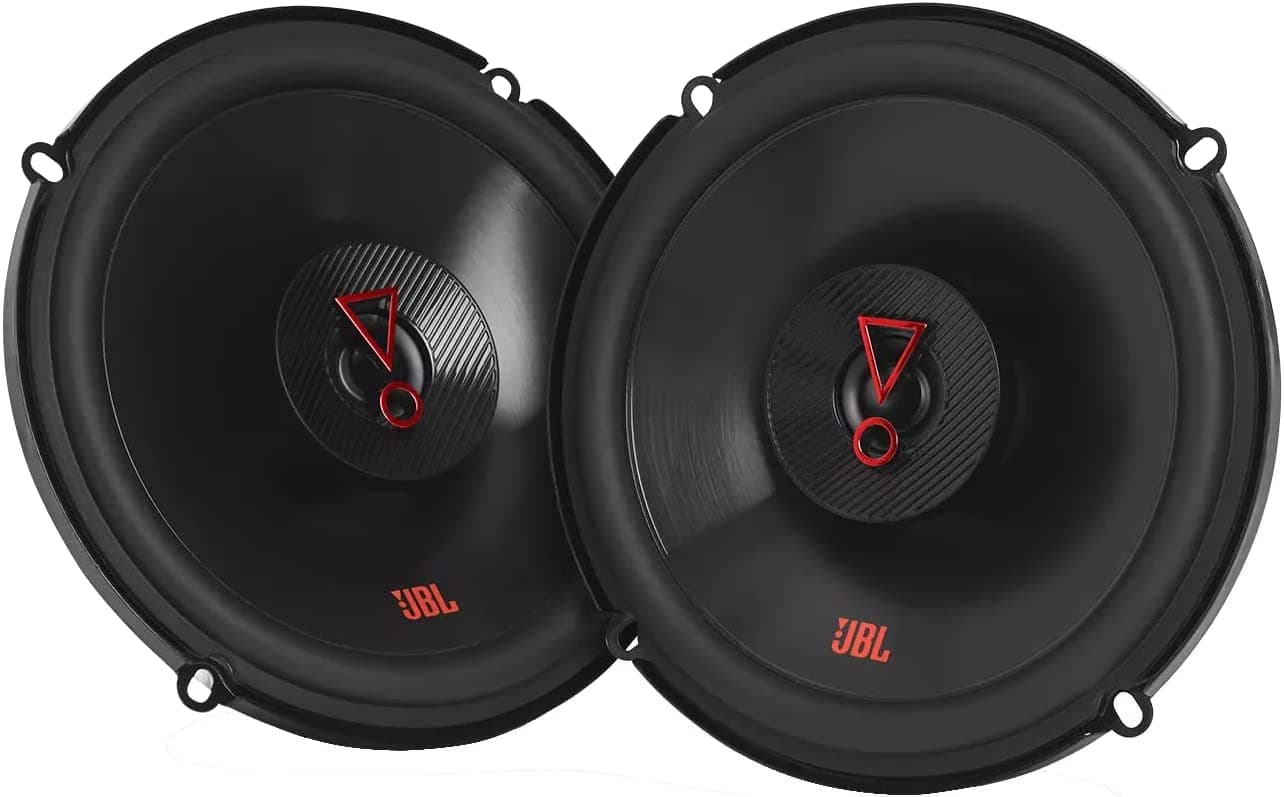 JBL Stage3 627F 2 Way Car Speaker Set 6.3" - 225 Watt Harman Kardon Speaker - 2-Piece Large Car HiFi Stereo System - 160mm - 6.5" without Grill Cover