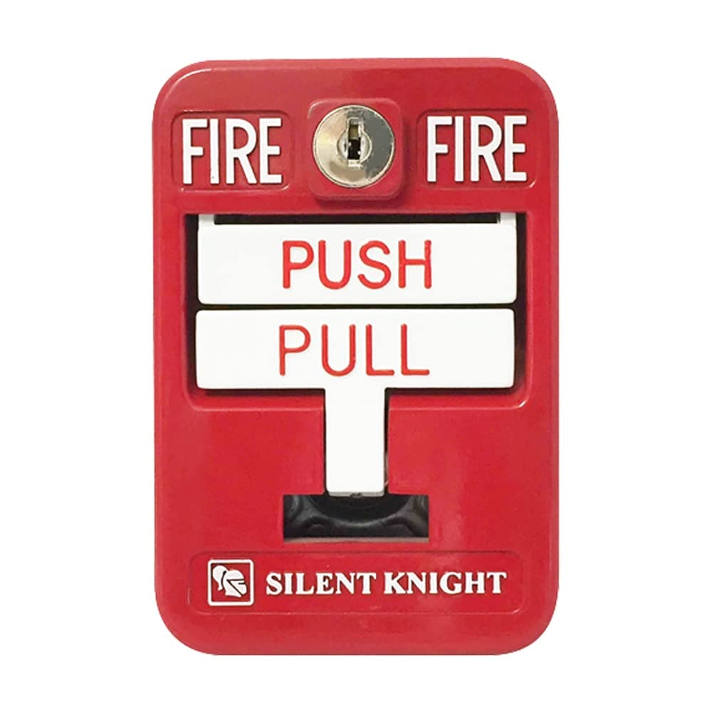 SILENT KNIGHT PS-DATK - Pull Station,SPST, Dual Action, Terminal